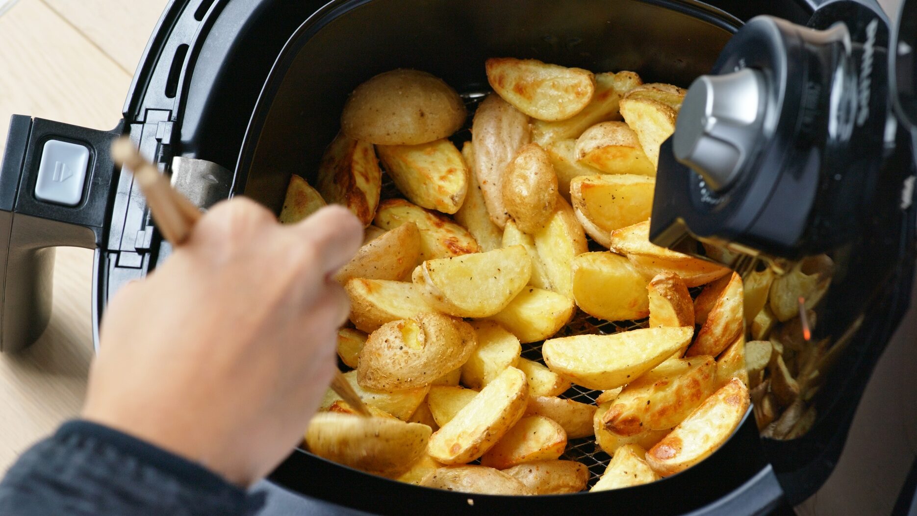 Air fryer homemade grilled potato