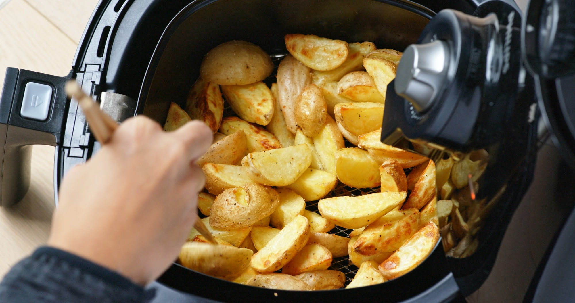 Air fryer homemade grilled potato